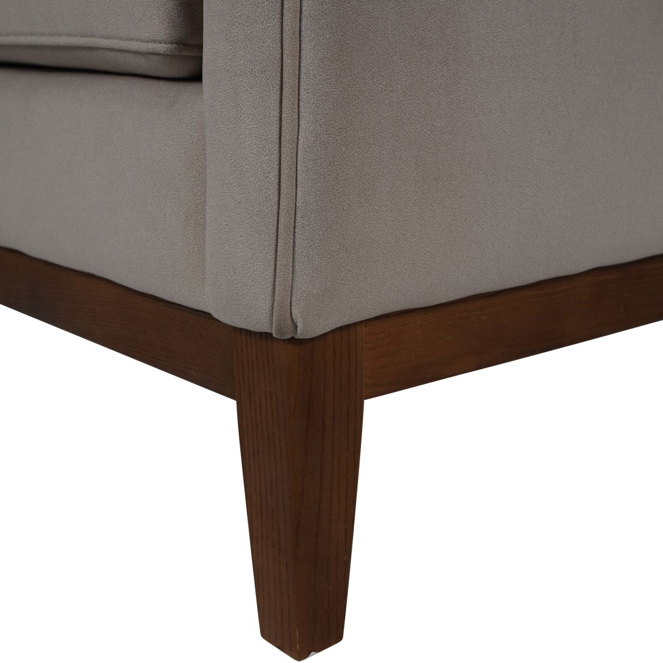 Chaise d'appoint rembourrée Fran Taupe