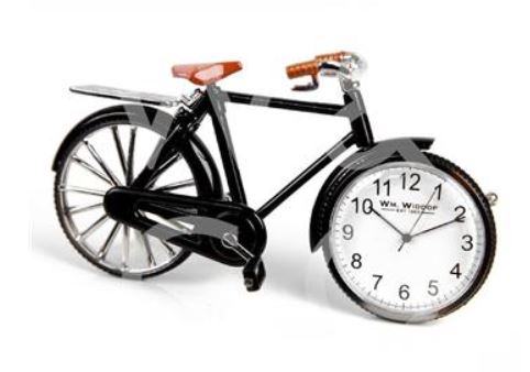 Horloge miniature WILLIAM WIDDOP® - Vélo à pédales