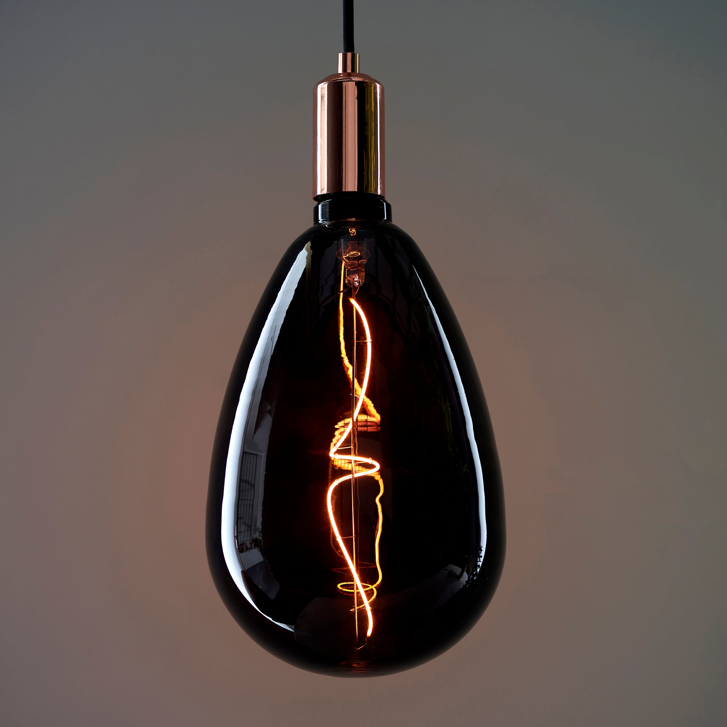 Ampoule à filament Wisp E27 Noir