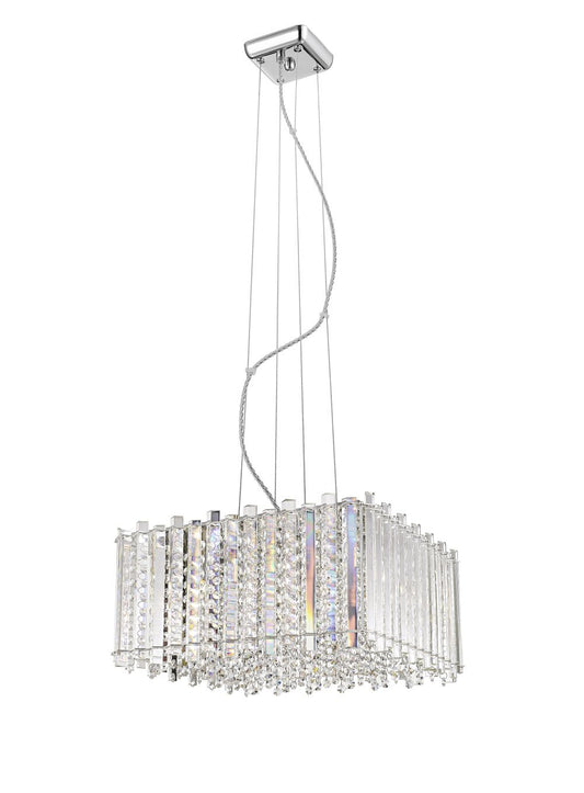 Vicenza Square Crystal Chandelier