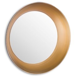 Petit miroir à bords dorés Glenvista 