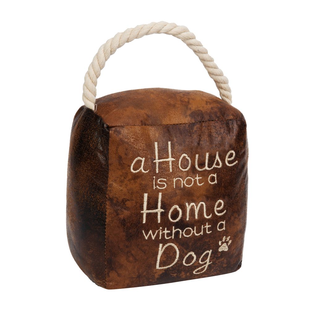 Ein Haus ist kein Zuhause ohne einen Hunde-Türstopper