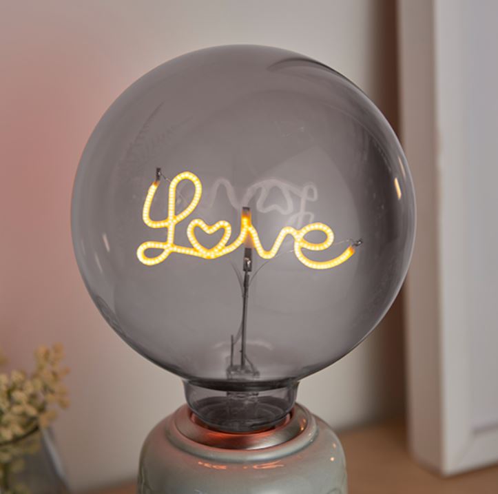 Ampoule à filament LED E27 Love Up