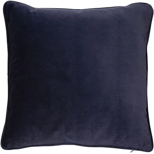 Navy Velvet Cushion 2 Sizes