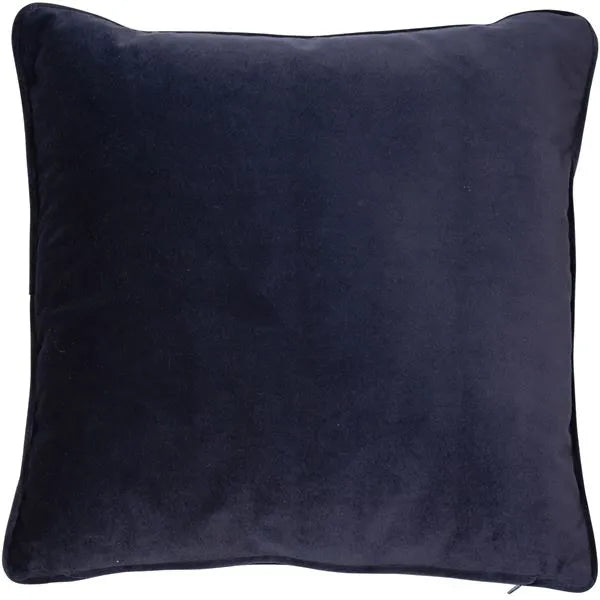 Navy Velvet Cushion 2 Sizes