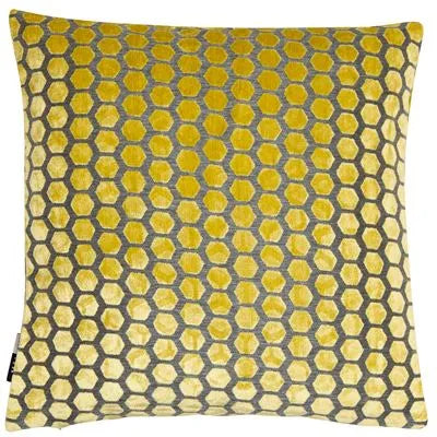 Large Hexagonal Cushion Var Colours 56x56cm