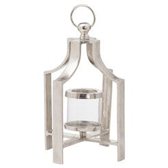 Ohlson Silver Tea Light lantern