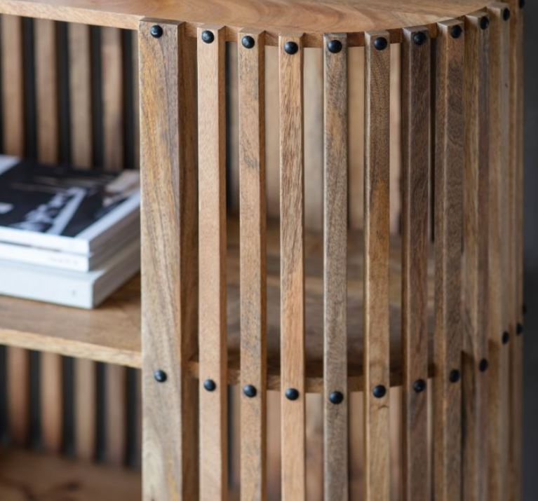 Voss Slatted Console Table