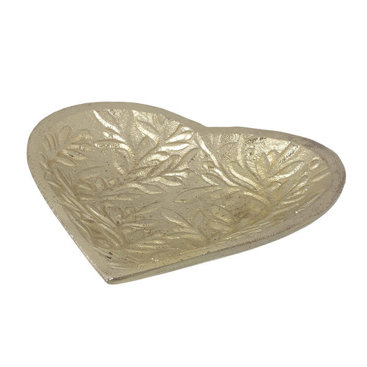 Gold Heart Dish Small