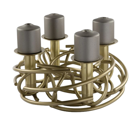 Luxury Gold Candle Holder