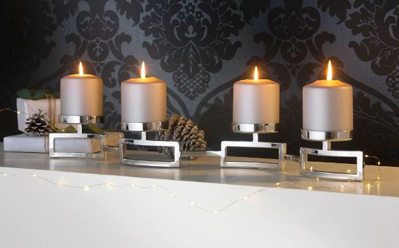 Steel Candle Holder
