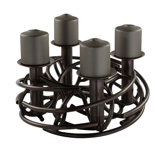 Luxury Black Candle Holder