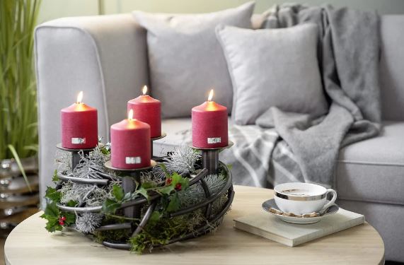 Luxury Black Candle Holder