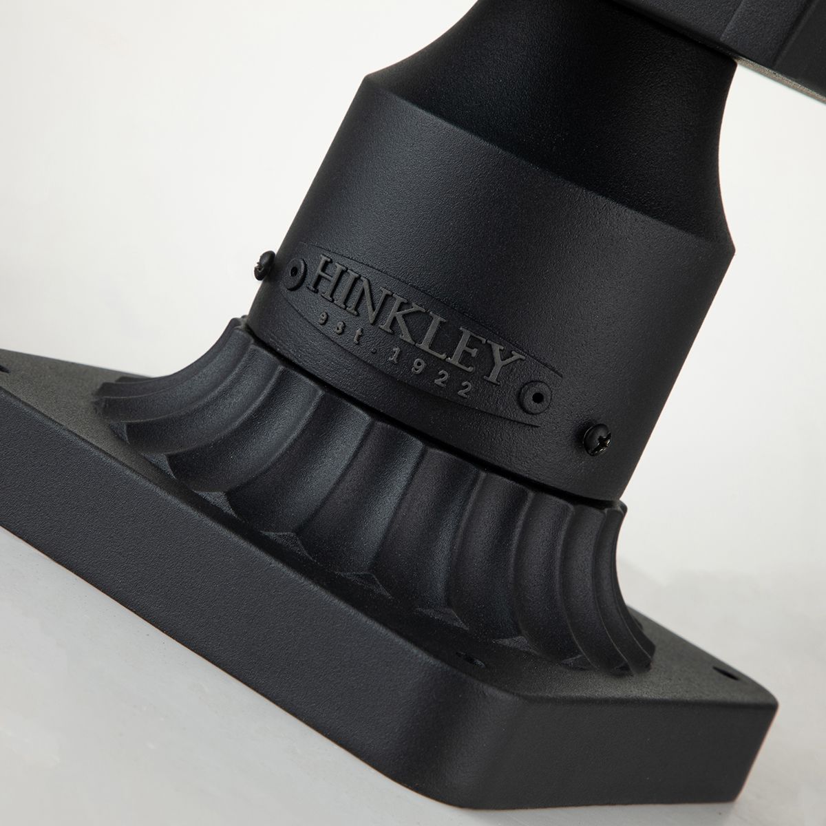 Pedestal Lantern In Museum Black Finish IP44