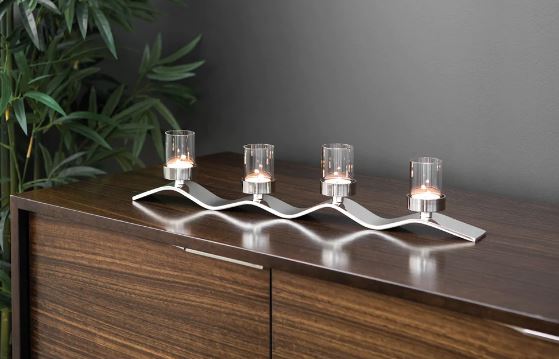 Wave Tealight Holder