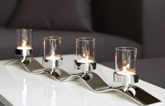 Wave Tealight Holder